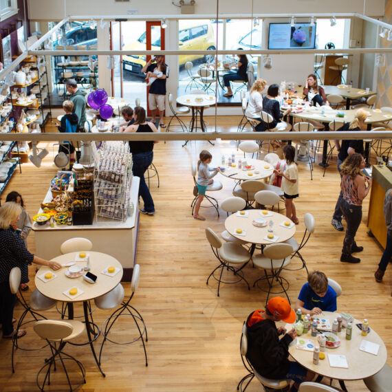 Petroglyph local art studio.