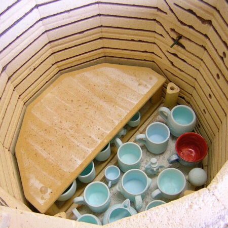 Ceramic painting for families at Petroglyph.